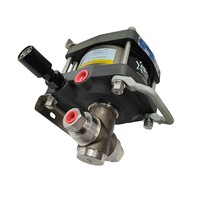 Pompe à liquide à air comprimé similaire à la pompe pneumatique haute pression Haskel pour les tests de fluide/huile hydraulique dans l'industrie automobile