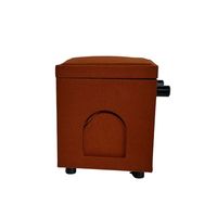 Escaliers pour chiens pliants en velours à 3 marches antidérapantes pour animaux de compagnie avec rangement pour petits chiots moyens chats motif solide