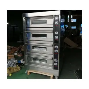 Oven Pemanggang Komersial dan Rumah Tangga untuk Oven Roti dan Kue Dijual Di Maroko Kompor Roti Listrik dengan Oven