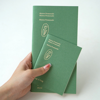 Entièrement personnalisable Saddle Stitch Bound Undated Quotidien Hebdomadaire Liste de choses à faire Bloc-notes Journal Journal Journal