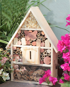 Bán Buôn Bằng Gỗ Côn Trùng Khách Sạn Tùy Chỉnh Thân Thiện Với Môi Vườn Tre Bằng Gỗ Mason Bee Nhà Côn Trùng Khách Sạn Nhỏ Bug Nhà - Product Image 2