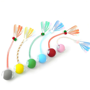 YZS Smart <span class=keywords><strong>Cat</strong></span> Balls mascotte elettriche a coda rapida interattiva palla giocattolo per animali domestici giocattoli interattivi e di movimento - Product Image 1