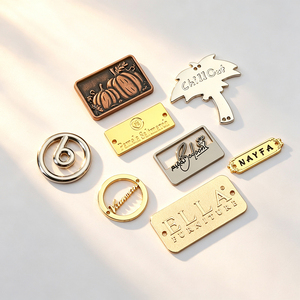 Etiqueta Metálica Personalizada para Muebles, Fundida en Bronce, para Trajes de Baño y Ropa Deportiva, Envío Rápido, en Stock y Muestra Disponible - Product Image 2