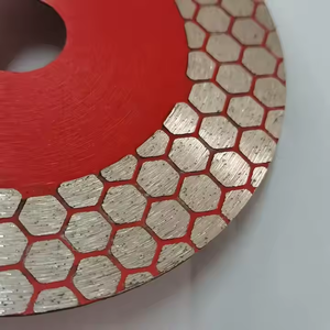 Endüstriyel 125mm 5in sıcak basın sinterlenmiş elmas testere bıçağı sert porselen mermer seramik karo taş için 45 derece kesme diski - Product Image 4