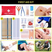 Vente flash Sac de traumatologie Équipement de plein air Trousse de survie Trousse de premiers soins tactique pour le camping