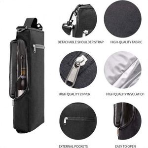 Sac isotherme pour 6 canettes, personnalisé avec logo, imperméable, en tissu Oxford, pour événements, golf, bière, vin - Product Image 4