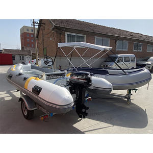 <span class=keywords><strong>Bateau</strong></span> de sauvetage gonflable personnalisable de 3,8 m, 4 m, 5 m, en PVC, pliable, avec auvent - Product Image 5