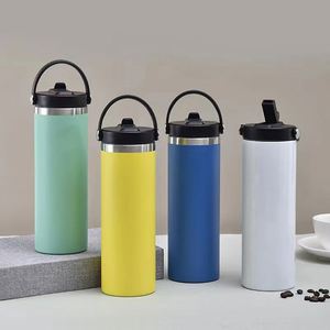 20oz Blank Sublimation <b>Cup</b> Vacuum Insulated Vehicle Gym <b>Reusable</b> Drinking Mug Bulk Wholesale - Product Image 3