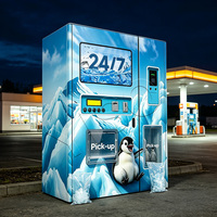Máquina Expendedora Automática de Agua Purificada y Embolsadora de Hielo de 60Hz para el Mercado de México y Chile