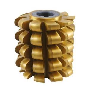 HSS Sprocket Hob Cortador rodante de rueda de cadena de acero de alta velocidad completamente molido, cortador rodante de engranaje de rueda de cadena - Product Image 3