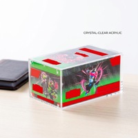 Boîtier de protection en acrylique résistant aux UV SSJ pour 10 boîtes de boosters TCG
