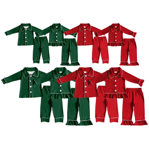 Pigiami Natalizi <span class=keywords><strong>per</strong></span> Famiglia, Abbigliamento Coordinato <span class=keywords><strong>per</strong></span> Bambini, Set di Pigiami a Maniche Lunghe <span class=keywords><strong>per</strong></span> Ragazze - Product Image 1