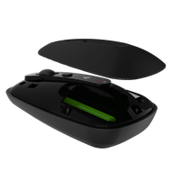 Souris optique rechargeable sans fil AIKUN BT831XR, triple solution BT5.0/3.0 + 2.4G, 800/1200/1600DPI, multi-OS et appareil