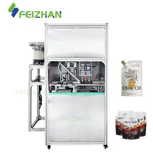 FEIZHAN Machine à emballer automatique de sac de jus de canne à sucre monobloc de FZ-ASP2 huile de sésame de palme boisson bec liquide