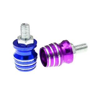 Thời trang <span class=keywords><strong>mini</strong></span> hợp kim nhôm trang trí Bolt vít cho xe máy kim loại đinh tán Nut giấy phép Tấm Khung vít - Product Image 3