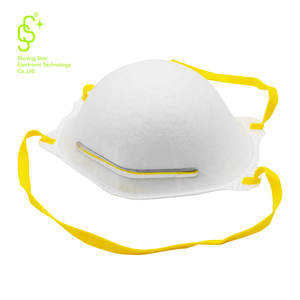 Niosh <span class=keywords><strong>N95</strong></span> masker sekali pakai industri, Anti debu bernapas aman <span class=keywords><strong>N95</strong></span> masker wajah tanpa katup - Product Image 3