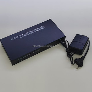 ตัวแปลงไฟเบอร์ออปติกจากโรงงานจีน 8SFP 2RJ45 ตัวแปลงไฟเบอร์ SFP เป็น RJ45 แบบกิกะบิต - Product Image 4