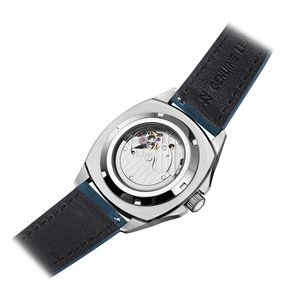 Reloj Mecánico Automático para Hombre de 41 mm con Esfera Estéril, Ancho de Correa de 22 mm, Resistente al Agua, Esfera Analógica, Logotipo de Cristal, Correa de Cuero Gratis - Product Image 5