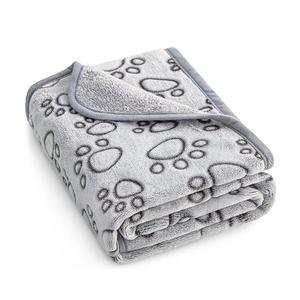 All Season Portable Dog <b>Blanket</b> with Smooth Flannel Surface and <b>Warm</b> Fleece Lining for Comfort - Product Image 1