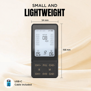 Unidad TENS Digital con Almohadillas - Máquina EMS <span class=keywords><strong>para</strong></span> Alivio del Dolor <span class=keywords><strong>de</strong></span> Espalda, Ciática, Cuello, <span class=keywords><strong>Nervios</strong></span>, Hombros, Cadera, Codo y Dolores Musculares - Product Image 6