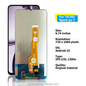 Écrans LCD de remplacement en gros pour téléphones mobiles Tecno Spark Go 3 KN3 Pop 20 X Spark 50 Itel A200 – Écran tactile haute luminosité - Product Image 2