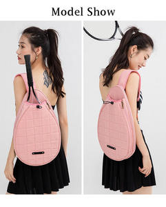 Bolsas de Raqueta de Tenis con Logotipo Personalizado, Bolsa de Deporte de Neopreno para Raqueta de Bádminton, Mochila Deportiva para Niñas, Mochila Bandolera, Bolsas de Raqueta de Tenis - Product Image 2
