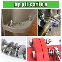 560 PCS Assorted Fastener Kit Zinc Plated Carriage Bolt Hex Bolt Hex Nut Lock Nut Flat Lock Washer Assortment Set