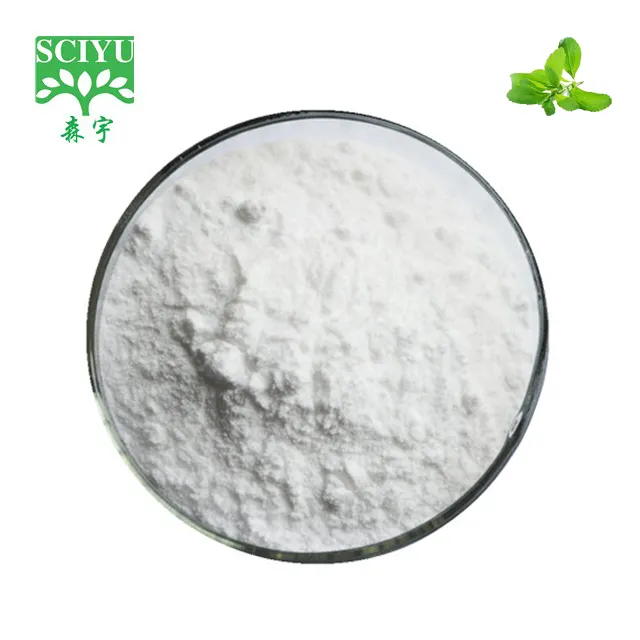 Extracto de stevia edulcorante, tevioside 98% S, deshierbe