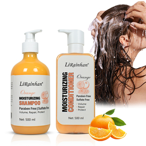 Set <span class=keywords><strong>Shampoo</strong></span> e Balsamo Antiforfora all'Arancia: Rimuove la Forfora, Controllo dell'Oleosità, Allevia il Prurito, Mantiene il Cuoio Capelluto Fresco - Product Image 1
