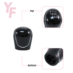 Aksesoris Mobil-Pegangan Tuas Persneling Kulit untuk Hyundai IX35 Kia Shift Knob Connect Focus 5/6 Model Mobil - Product Image 4