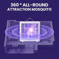 Dayoung Intérieur Bug Zapper Usb Portable Anti Moustique Lampes Rechargeable Uv Led Moustique Tueur Lampe Électrique