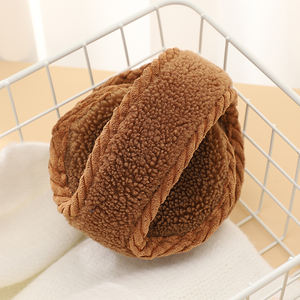 आकस्मिक महिलाएं सर्दियों के ध्रुवीय ऊन विंडप्रूफ गर्म थर्मल कान सुरक्षा स्की इयरमफ - Product Image 4