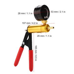 2 in 1 ยานยนต์รถมือถือสูญญากาศความดันปั๊มเครื่องวัดเบรคของเหลว Bleeder ชุดเครื่องมือ - Product Image 4