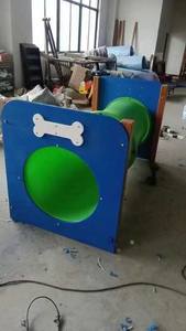 Équipement d'entraînement d'agilité pour chiens personnalisé PetFit avec tunnel de ramper, obstacles pour parc à chiens, équipement de terrain de jeu en plein air - Product Image 6