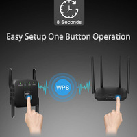 Répéteur WiFi 2025 le plus récent, portée longue distance de 10 000 pieds carrés, amplificateur sans fil, répéteur de réseau 300M, amplificateur, amplificateur de signal, répéteur