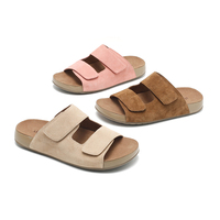 Sandales plates multicolores pour femmes, légères, confortables et décontractées