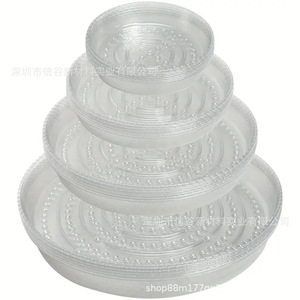 Clear Nursery Pots with Drainage Holes Flexible Plastic Seed Starting Pots for Home <b>Vegetable</b> Gardening Farmhouse Design - Product Image 6