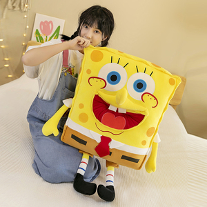 Bán Buôn Thú Nhồi Bông Bọt Biển Đồ Chơi Sang Trọng Bé Gối Bobs Patrick Sao Động Vật Bọt Biển Búp Bê <span class=keywords><strong>Bob</strong></span> Quà Tặng Quảng Trường Quần Búp Bê - Product Image 3