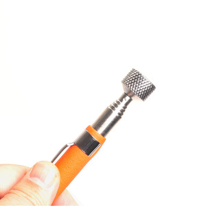 Yunbei Yb <b>Magnetic</b> Pickup Tool 10 Lbs 5 Section Extendable Orange Stainless Steel Automotive Repair Tool - Product Image 3