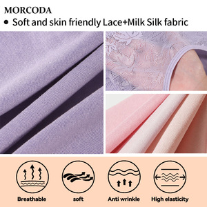 Mutandine da <span class=keywords><strong>donna</strong></span> in pizzo di latte di seta Maccea Sud America Plus Size tinta unita all'ingrosso 2XL Sexy <span class=keywords><strong>donna</strong></span> <span class=keywords><strong>donna</strong></span> intimo biancheria intima - Product Image 5