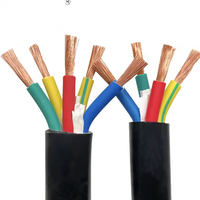 Câble électrique souple multiconducteur RVV en cuivre isolé PVC pour l'éclairage, les instruments, l'alimentation et le contrôle des équipements