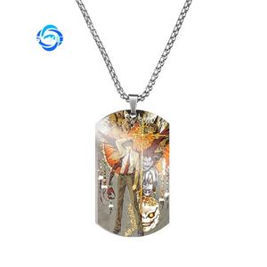 24 Designs Rétro Anime One Side Printing <span class=keywords><strong>Death</strong></span> <span class=keywords><strong>Note</strong></span> Japandi Kira L Porte-clés en métal Accessoires NeckLace Tag - Product Image 4