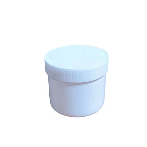 ภาชนะพลาสติกทรงกระบอกสีขาว ขนาด 0.5 ลิตร ฝาเกลียว สำหรับบรรจุสารเคมี HDPE - Product Image 1
