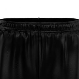 Shorts de football unisexes tendance européens et américains, respirants, à séchage rapide, taille élastique, en polyester, couleur unie rose - Product Image 3