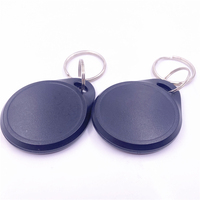 GSC Vente en gros NFC RFID CUID ID Key Keychain 13.56mhz Classic 1k ABS Keyfob Key Fob Tag