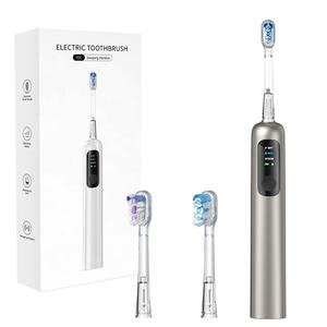 अनुकूलित ipx7 वाटरप्रूफ यात्रा स्मार्ट स्व सफाई रिचार्जेबल सोनिक इलेक्ट्रिक टूथब्रश सिर के साथ रिचार्जेबल सोनिक इलेक्ट्रिक टूथब्रश - Product Image 1
