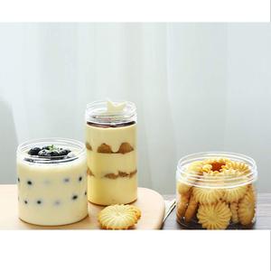 200ml PET Food Container Storage <b>Jar</b> with Screw Top Lid <b>for</b> Peanut Butter Honey <b>Jams</b> <b>for</b> and Nuts - Product Image 2