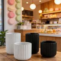 Tasses en céramique de style japonais faites à la main, design moderne, carafes à lait en porcelaine pour le thé et le café, mugs domestiques