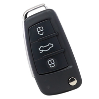 Llave de Coche Inteligente/Semi-Inteligente XNRKEY de 3 Botones con Chip MQB48 de 433Mhz para Audi A1 A3 S3 Q3 2012-2019 FCC: 8V0837220 8V0837220D