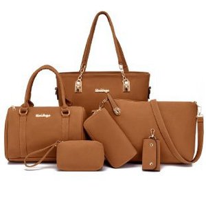 2025 Damen mehrteilige Mode handtaschen Set Damen Umhängetasche und Umhängetasche mit Reiß verschluss und Polyester futter - Product Image 6